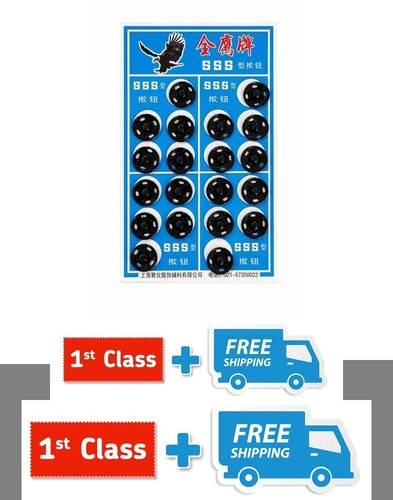 Snap press studs - on,