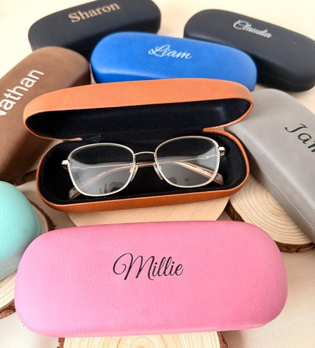 Personalised hard glasses case - personalised,