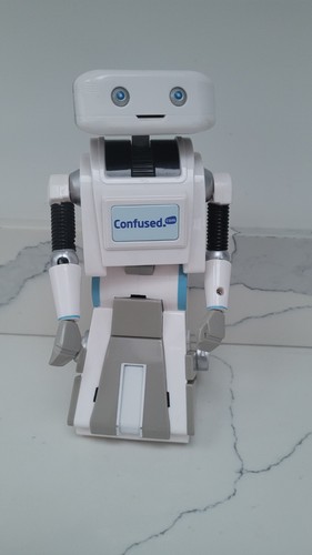 Brian the robot - robot, confused.com