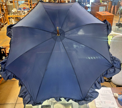 Vintage paragon blue parasol - paragon, parasol/
