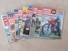 JOB LOT OF 10 VINTAGE MOTORCYCLE SCOOTER & THREE WHEELER MECHANICS MAGAZINES