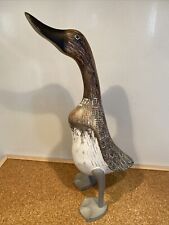 MALLARD DUCK Wooden Duck Shabby Chic 44cm / 17,5” Bird Ornament NEW COLLECTION