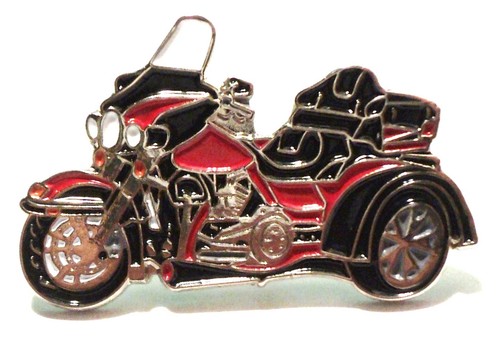Red trike wheeled bike biker - trike,