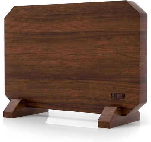 Brown wooden double - brown, double-sided