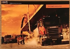 SCANIA CONSTRUCTION TRUCKS