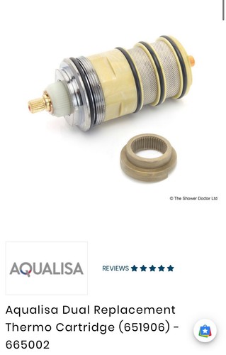Aqualisa thermo cartridge - thermo,