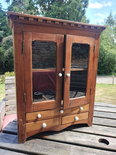 Antique spice cabinet - , bathroom