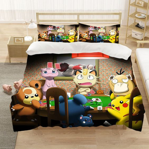 Pikachu duvet cover set - duvet,