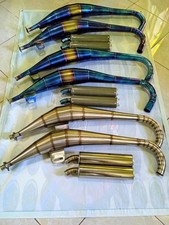 Stainless Complete Exhaust Fits Yamaha RD350 LC/YPVS 1983–1995