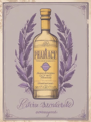 Vintage pharmacy sign french - pharmacy,