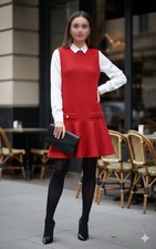 Zara Red Mini Dress Size M