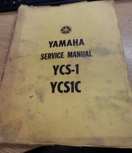 Yamaha service manual - yamaha,