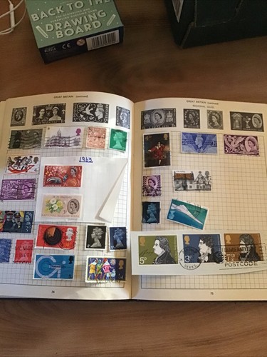 Improved postage stamp - postage, album