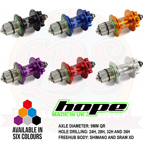 Hope pro rear hub thru - thru,