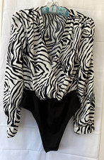Leotard Body Suit  - Black &