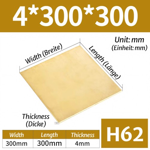 H62 brass sheet - h62, sizes