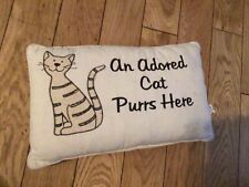 Small Cute Cat Cushion Preowned