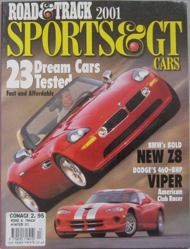 Road track magazine sports - &,