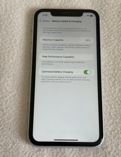 Apple iphone 64gb white - xr,