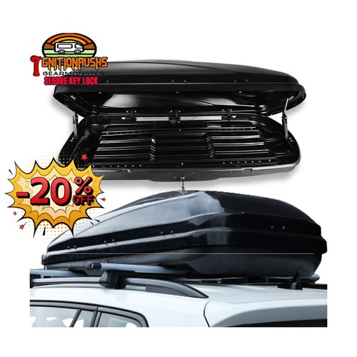 Car roof box - car, gloss