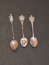 vintage Crested Spoons
