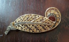 Vintage Silver And Marcasite