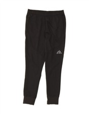 ADIDAS Mens Climalite Tracksuit Trousers Joggers Medium  Black Polyester BL06
