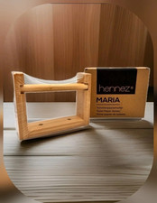 Wooden toilet roll holder - wooden,