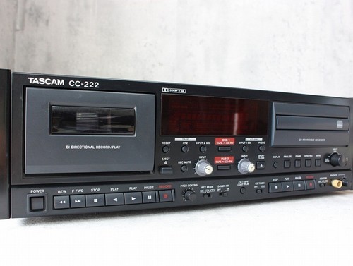 Tascam 222 rw - cc-222, recorder