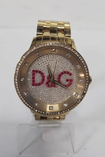 Rare D&G Dolce & Gabbana DW0377 45mm Watch Working