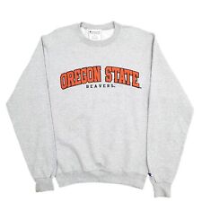 CHAMPION Crewneck Oregon State Beavers Spellout Jumper Sweatshirt Mens S