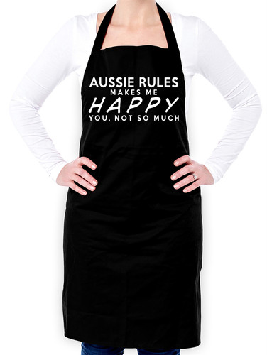 Aussie rules makes happy - aussie,