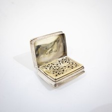 Victorian Silver Vinaigrette