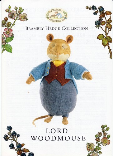 Toy doll brambly hedge - brambly, alan