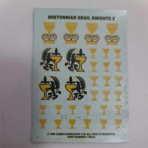 Warhammer bretonnian knight - warhammer,