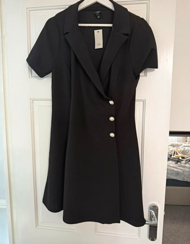 River island black polyester - river,