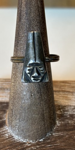 Vintage sterling silver face - vintage,