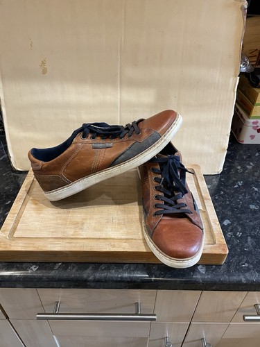 Dune london brown - leather, low