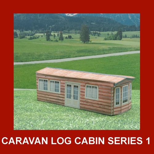 Caravan log cabin - series, 1