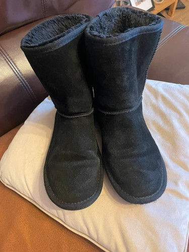 Girls black next boots size - , 4