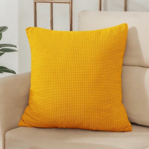 Jacquard cushion cover solid - jacquard,