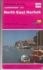 Landranger Maps: North East Norfolk Shee... by Ordnance Survey Sheet map, folded
