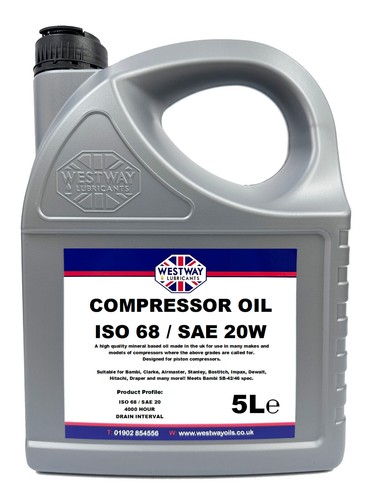 Piston compressor oil iso - oil, 68