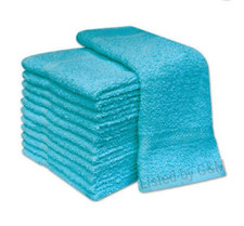 Turquoise 100% Cotton Face