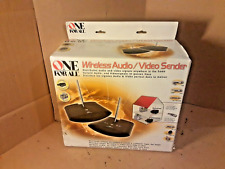 ONE FOR ALL 2.4GHz WIRELESS AV SENDER SV 1720 TRANSMITTER & RECEIVER+ACCESSERIES
