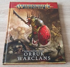Warhammer Age of Sigmar Orruk Warclans Destruction Battletome Hardback