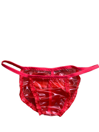 Pvc plastic red transparent