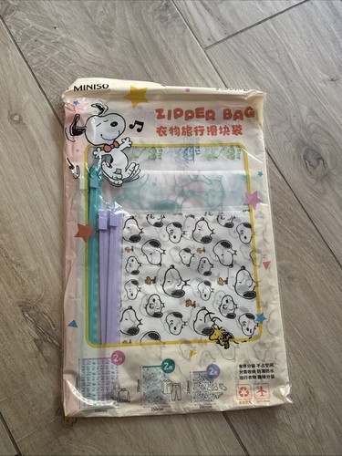 Snoopy zipper reusable - snoopy,