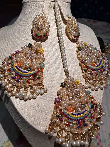 Ethnic women jewellery - jewellery, set