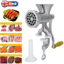 Manual Heavy Duty Meat Grinder Mincer Rotary Machine Food Large Sausage Maker
